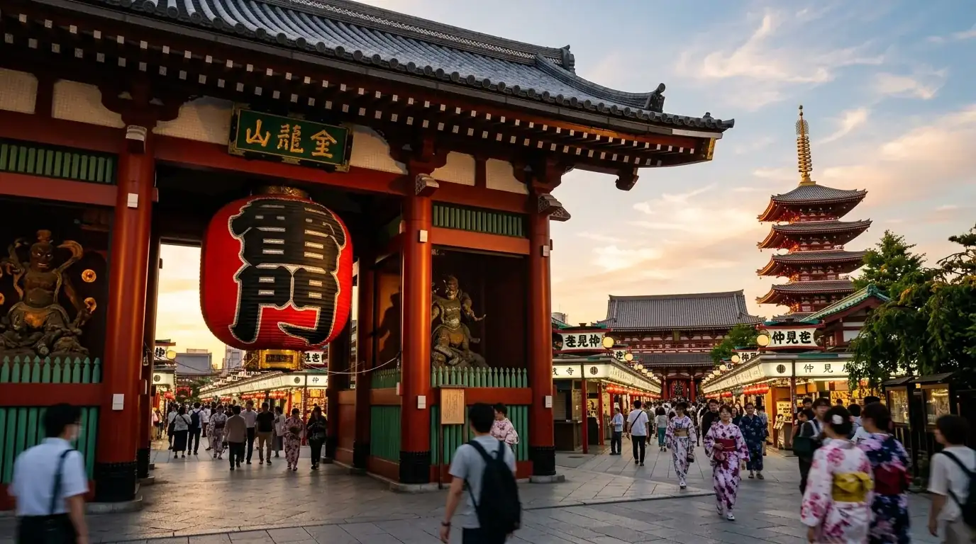 Sensoji Temple — Asakusa